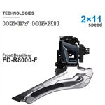 Bộ truyền động Shimano Ultegra R8020 2x11 Tốc Độ (Phanh Dầu)